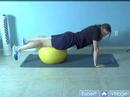 Üst Vücut İçin Fizyo Topu Egzersizleri : Fizyo Topu Geniş Tutuş Modifiye Egzersiz Şınav  Resim 3