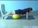 Üst Vücut İçin Fizyo Topu Egzersizleri : Fizyo Topu Yan Basamak Kol Egzersiz Resim 3