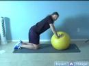 Üst Vücut İçin Fizyo Topu Egzersizleri : Fizyo Topu Modifiye Egzersiz Şınav  Resim 4