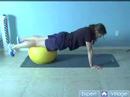 Üst Vücut İçin Fizyo Topu Egzersizleri : Fizyo Topu Yan Basamak Kol Egzersiz Resim 4