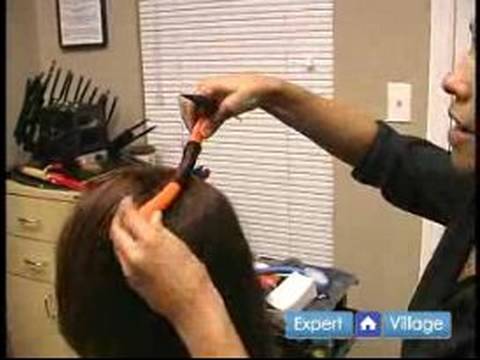 Araçlar Styling Saç Kullanmayı: Spiral Merdane İle Saç Şekillendirme