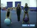 Jimnastik Hareketleri Ve Rutinleri Yeni Başlayanlar İçin: Cimnastik Egzersiz Rutinleri İle Bir Top Resim 3