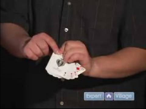Kâşif Sihirli Kart Fanning Teknikleri: Ters Kartı Fan Hüner Tek Elle