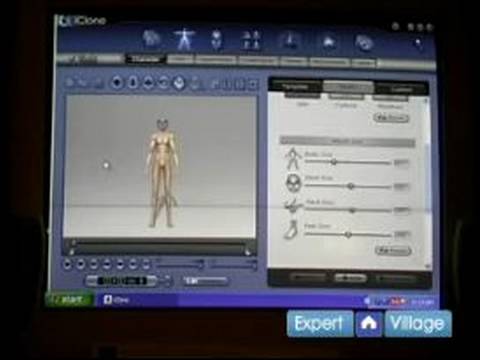 Nasıl İclone 3D Karakter Yapmak İçin : İclone 3D Karakterler Oluşturmak İçin Vücut Boyutunu Değiştirme 