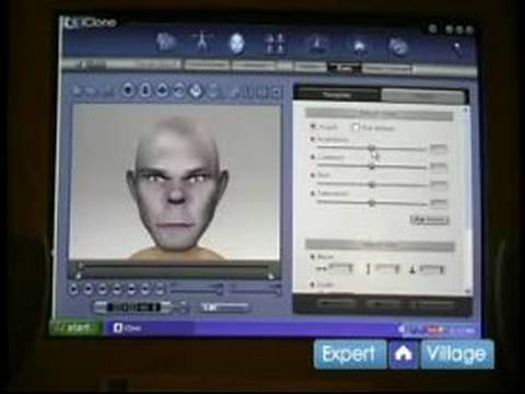 Nasıl İclone 3D Karakter Yapmak İçin : İclone 3D Karakterler Oluşturmak İçin Yüz hatları Değişiyor 