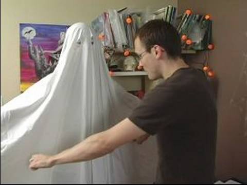 Nasıl Bir Hayalet Halloween Kılık Yapmak: Nasıl Bir Hayalet Kostümü Tutmak Resim 1