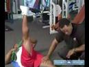 Sporcular İçin Fiziksel Fitness Programı: Doğru Hamstring Streç Ve Bacak Kaldırma Sporcular İçin Sıcak
