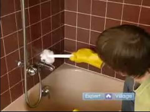 Banyo Mineralleri Ve Yataklarının Temizleme : Mevduat Kaldırmak İçin Küvet Sorun Alanlarının Temizlik  Resim 1