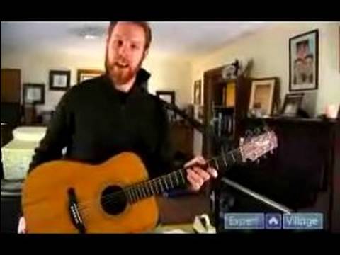 Çelik Dize Gitar Nasıl Oynanır : Ayakta İken Gitar Çalmayı  Resim 1