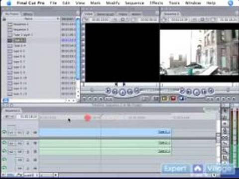 Final Cut Pro 5 Öğretici Video Düzenleme : Final Cut İçinde Zaman Çizelgesi 5 Klip Ekleme Pro  Resim 1