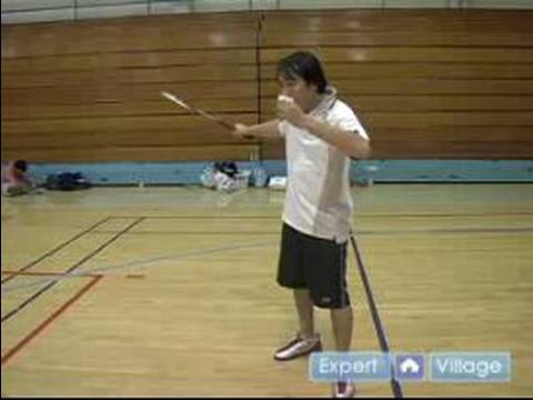 Nasıl Badminton Oynanır: Kısa Badminton Hizmet Resim 1