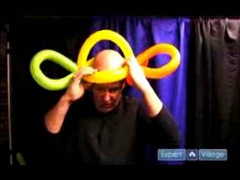 Nasıl Balon Şapka Yapmak: Nasıl Bir Balon Çift Yay Şapka Yapmak