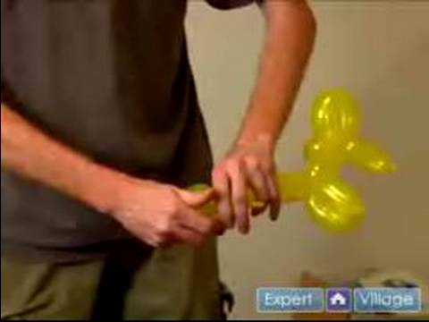 Nasıl Olun Balon Hayvanlar: Köpek Balon Yapmak Nasıl Resim 1