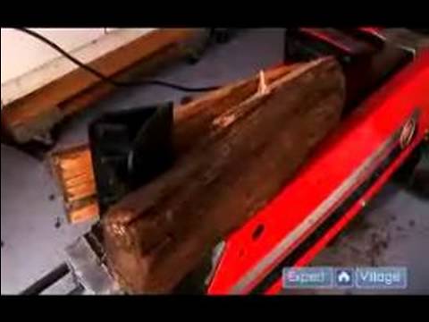 Nasıl Wood Splitter Kullanımı : Günlük Wood Splitter Kullanarak Bölme Nasıl Yapılır: Bölüm 2 Resim 1