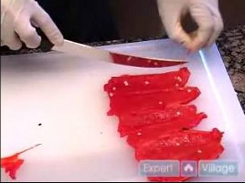 Sebze Pişirmek İçin Nasıl: Kavrulmuş Kırmızı Biber Tarifi Pişirme Resim 1