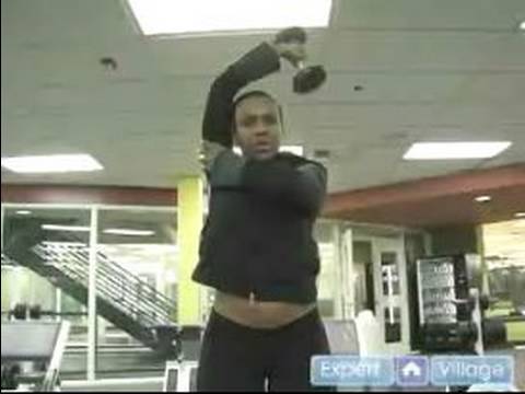 Tricep Programları Ve Egzersizleri: Dumbbells Yan Uzantısı Triceps Egzersiz İçin İyi Resim 1
