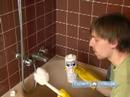 Banyo Mineralleri Ve Yataklarının Temizleme : Mevduat Kaldırmak İçin Küvet Sorun Alanlarının Temizlik 