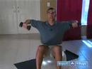 Nasıl Egzersiz Bir Denge Ball İle Yapılır: Omuz Lateral Egzersiz İle Denge Ball Resim 4