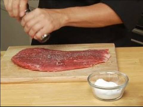 Sığır Eti Böğür Biftek Pişirmek İçin Nasıl: Nasıl Dana Külbastı Sezon Resim 1