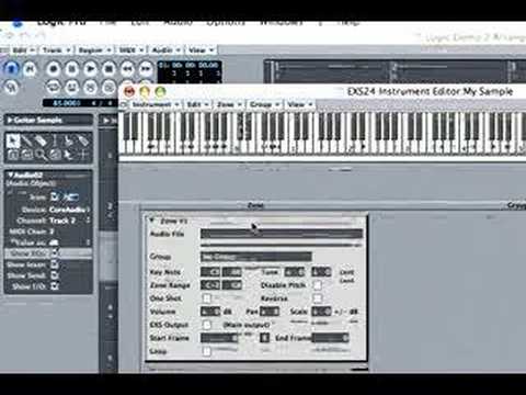 Apple Logic Müzik Kayıt Yazılımı İçin Gelişmiş İpuçları: Exs24 İle Bir Örnek Ekleme: Apple Logic Pro