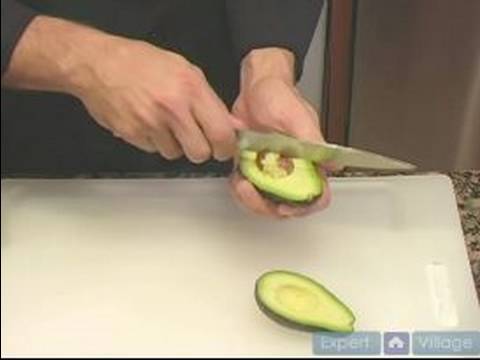 Nasıl Sebze Hazırlamak: Kes Ve Bir Avokado Dilim Resim 1