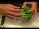 Nasıl Sebze Hazırlamak: Brokoli Florets Kesmek