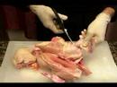 Kesme Tavuk Ve Domuz Eti Rahim İçin İpuçları: Nasıl Bir Tavuk Dört Eşit Parçaya Kesilir Resim 4