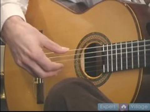 Flamenko Gitar Çalmayı : Flamenko Gitar Sağ El Duruşu  Resim 1