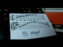 B Majör Flüt Notaları Nasıl : B Majör Flüt Oktav Nasıl Oynanır 