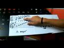 Bir Majör Flüt notaları nasıl : Büyük Bir Flüt Bir Ölçekte 4 Not Nasıl Oynanır  Resim 4