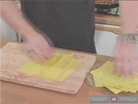 Nasıl Lazanya Yapmak: Nasıl Noodles Lazanya İçin Hazırlamak İçin Resim 1