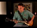 Gitar Sıcak Ups Solaklar İçin: Teknik Bir Sol Tarafta Atlama Geniş Dizesini Kullanarak Teslim Gitar