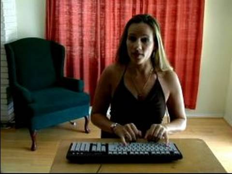 Bilgisayar Yazarak Ders : Klavye Üzerinde El Ve Parmak Yerleştirme 