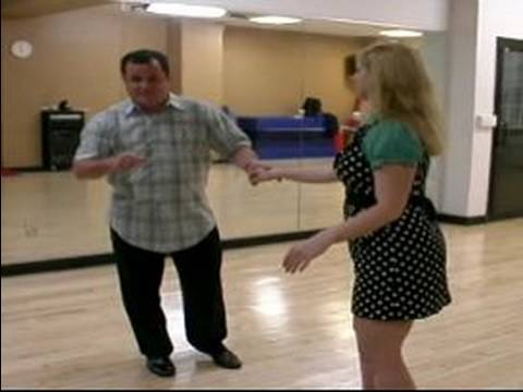 Lindy Hop Dansı Nasıl Yapılır : Lindy Hop Lindy Daire Adımlar Yapmak Nasıl  Resim 1