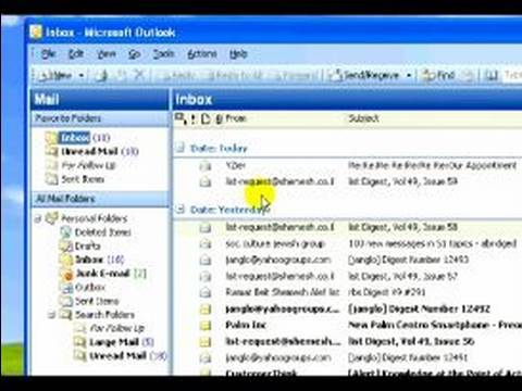 Nasıl Microsoft Outlook Kullanımı: & Microsoft Outlook Aramaları Kaydetme  Resim 1