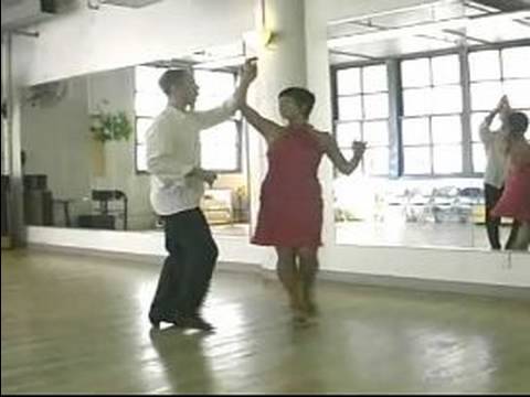 New York Stili Salsa Dansı : Lider Ortak Salsa Dans Ayak Hareketleri  Resim 1