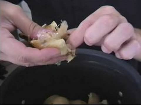 Patates Püresi İçin Sarımsak Eklemek İçin Nasıl Şükran Günü Yemeği Tarifleri : 