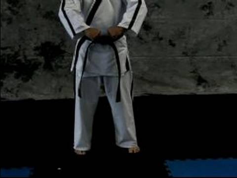 Taekwondo Dövüş Sanatları Temel : Beş Temel Taekwondo Pozlar Resim 1