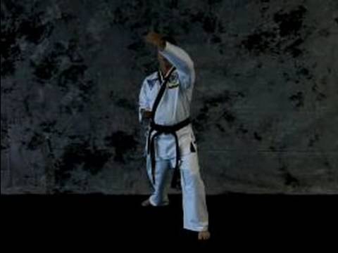 Taekwondo Dövüş Sanatları Yüksek Bir Blok Yapmak İçin Nasıl Dövüş Sanatları Temel Taekwondo :  Resim 1