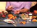 Cadılar Bayramı Masa Süsleri Nasıl Yapılır : Kabak Cadılar Bayramı Orta Süsü İçin Malzemeler 
