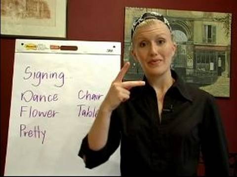 İşaret Dili Dersleri: Ortak Deyimler: Nasıl İşaret Dili Ortak Nesneleri İmzalamak İçin Resim 1