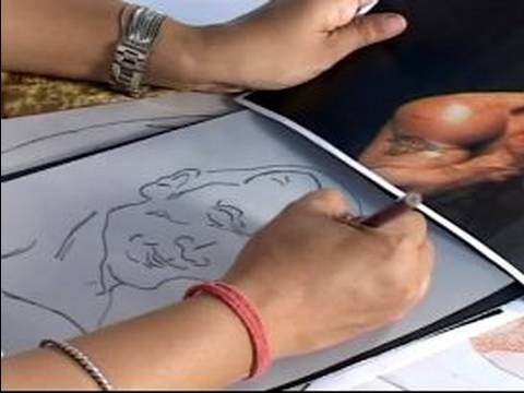 Karikatür Portre Çizmek İçin Nasıl : Bir Portre Karikatür Oranını Değiştirmek İçin Nasıl 