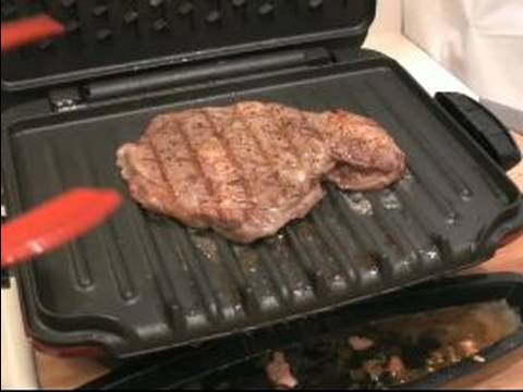 Kolay George Foreman Izgara Tarifleri : George Foreman Izgara Antrikot Biftek Pişirme