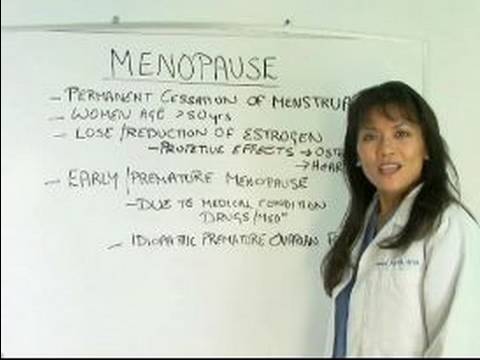 Menopoz İçin Yardımcı Hekim : Menopoz Tanımlanan