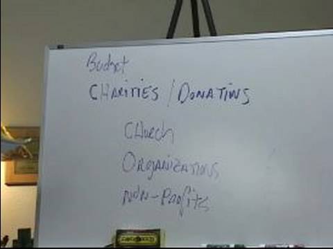 Nasıl Kişisel Mali Organize Etmek: Nasıl Bağış Giderleri Düzenlemek İçin Resim 1