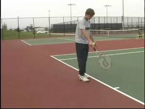 Oyuncular Başlangıç İçin Tenis Dersleri : Tenis Kortu Hizmet Nokta  Resim 1