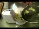 Patates Çorbası : Patates Ve Pırasa Çorbası Mutfak Robotu Pişmiş Patates Ve Pırasa Karışımı 