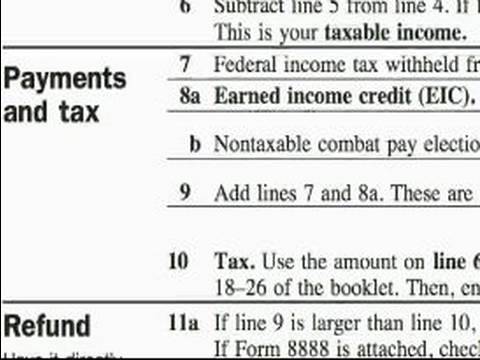 Nasıl Bir 1040Ez Vergi Formu Doldurun: Kazanılan Gelir Kredi (Eıc) Hak Mı?