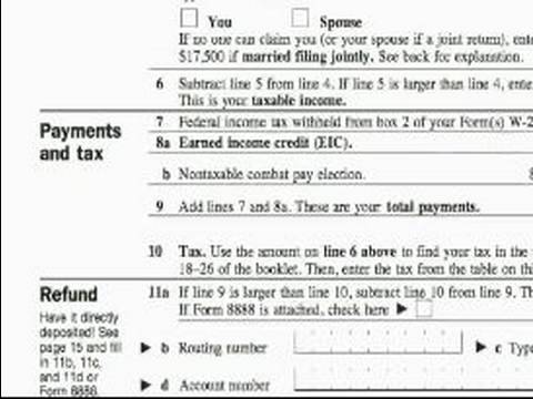 Nasıl Bir 1040Ez Vergi Formu Tamamlamak İçin: Nasıl Bir Tek Ödeme 1040Ez Vergi Formu Dosya