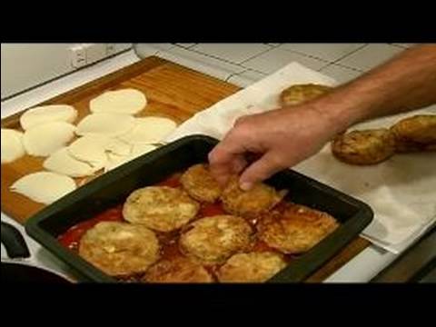 Patlıcan Musakka Tarifi : Katman Patlıcan, Sos Ve Patlıcan Parmesan Peynir 